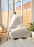 rucomfy Snug Lounge Chair Natural Beanbag - One Size Image 3