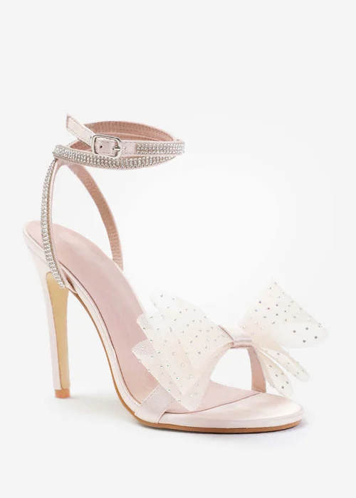 Where's That From Atlanta Champagne Barely There High Heels - 3 Image 1
