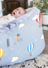 rucomfy Printed Gaga Hot Air Balloon Baby Beanbag - One Size Image 2