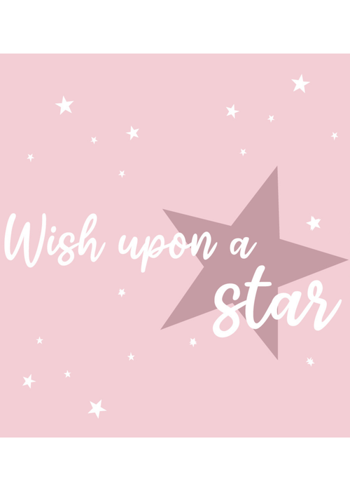 rucomfy Printed Wish Upon A Star Pink Baby Beanbag - One Size Image 4