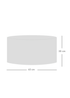 rucomfy Indoor/Outdoor Drum Pouffe Sea Breeze Beanbag - One Size Image 4