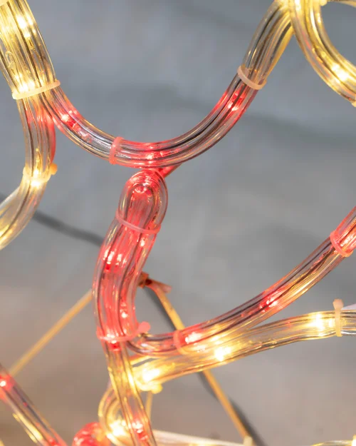 WeRChristmas White Santa Sleigh Reindeer Led Rope Light Silhouette 156 Cm - No Size Image 5