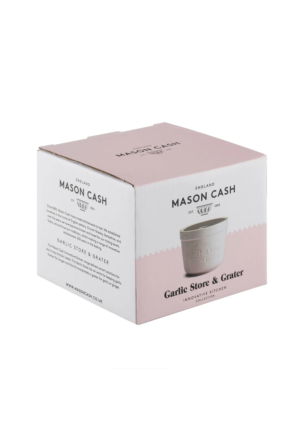 Mason Cash Innovative Kitchen Garlic Store & Grater - One Size Image 5