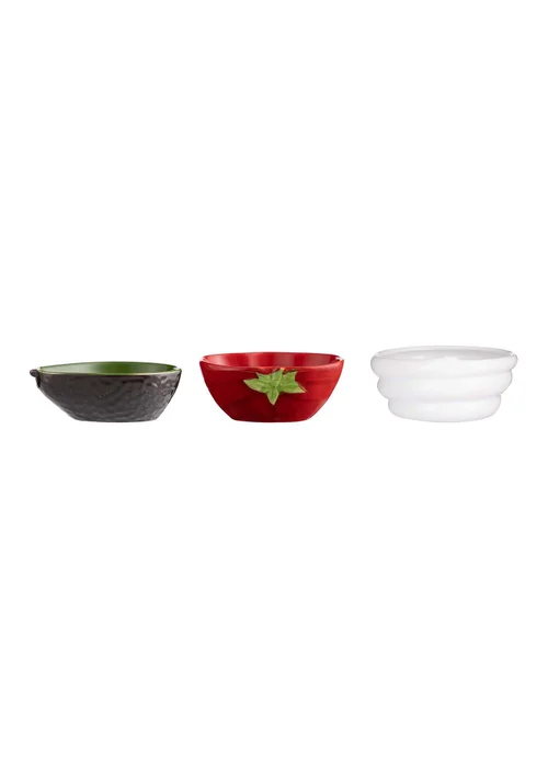 Typhoon World Foods Set of 3 Fajita Bowls - One Size Image 1