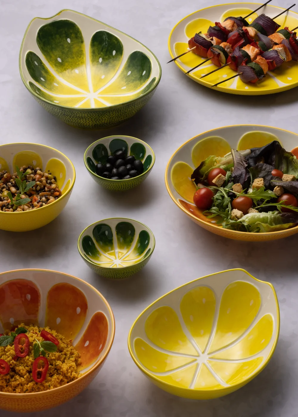 Typhoon World Foods Lemon Oval Bowl (22cm) - One Size Image 4
