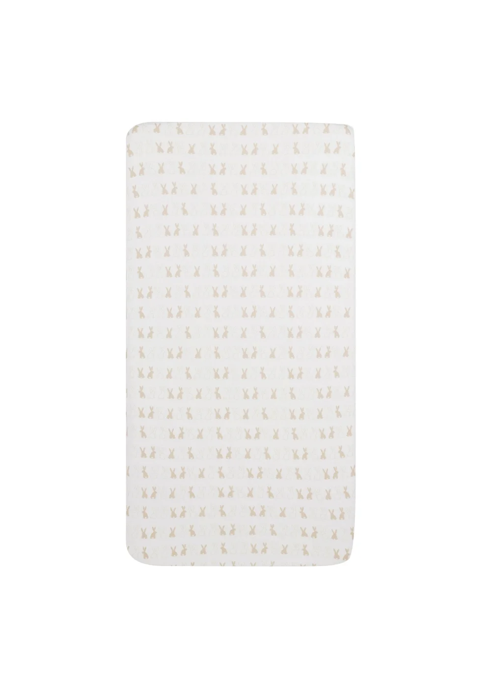 Ickle Bubba Cream Fitted Cot Bed Sheets 2 Pack - 70 X 140 Image 1