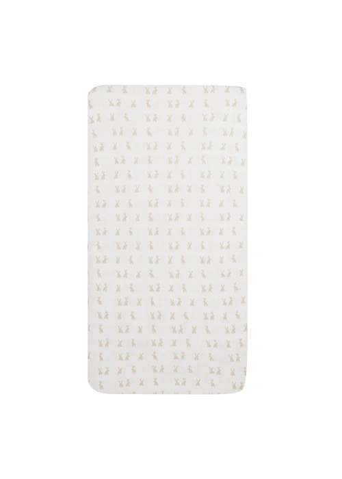 Ickle Bubba Cream Fitted Cot Bed Sheets 2 Pack - 70 X 140 Image 1