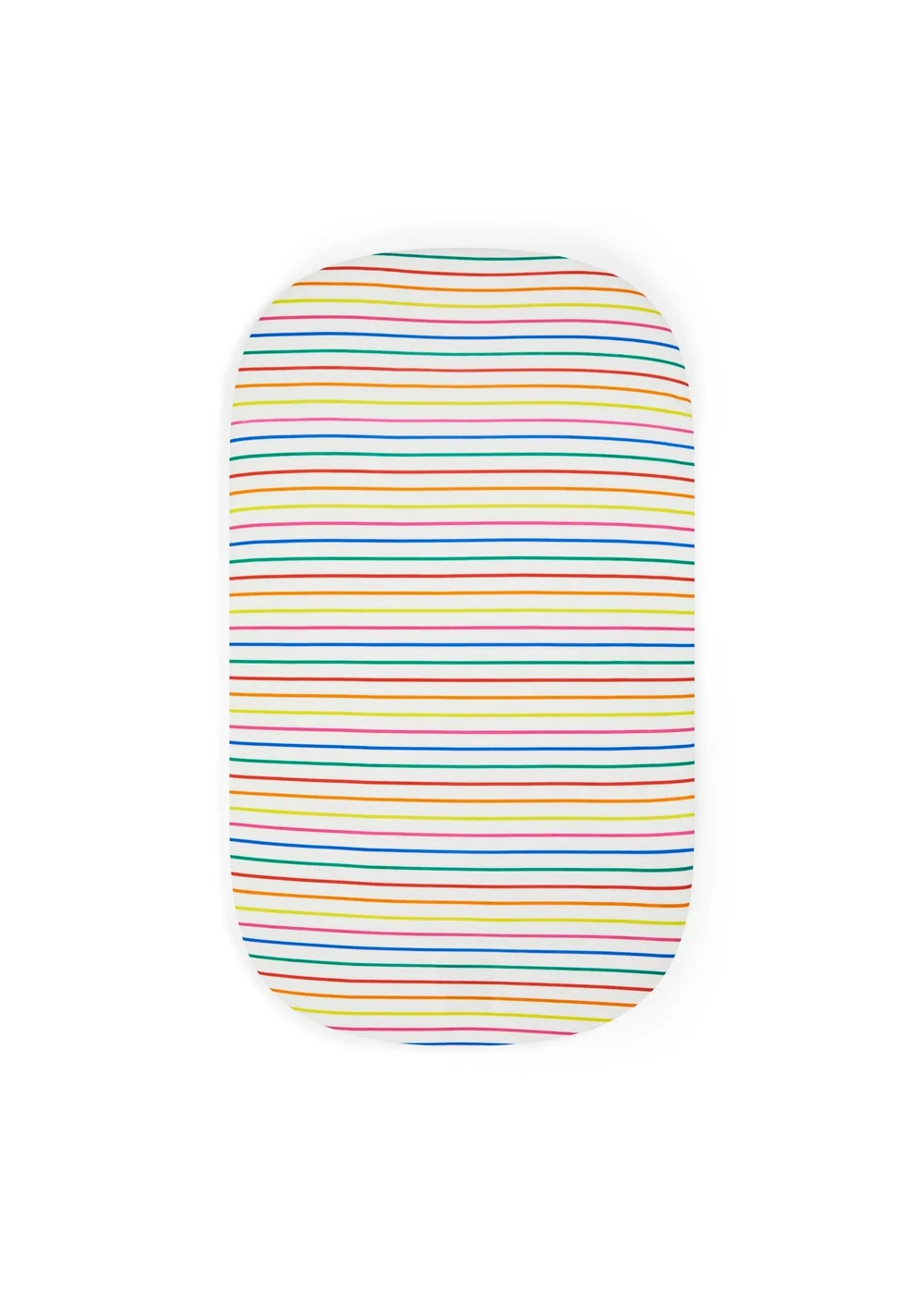 Ickle Bubba White Fitted Crib Rainbow Dreams Sheets 2 Pack - 60 X 110 Image 3