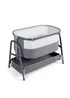 Ickle Bubba Light Grey Bubba & Me Bedside Crib - One Size Image 1
