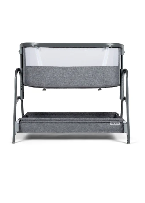 Ickle Bubba Light Grey Bubba & Me Bedside Crib - One Size Image 4