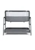 Ickle Bubba Light Grey Bubba & Me Bedside Crib - One Size Image 4