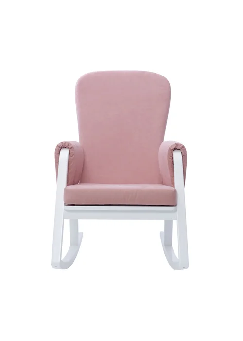 Ickle Bubba Pink Dursley Rocking Chair & Stool - One Size Image 3