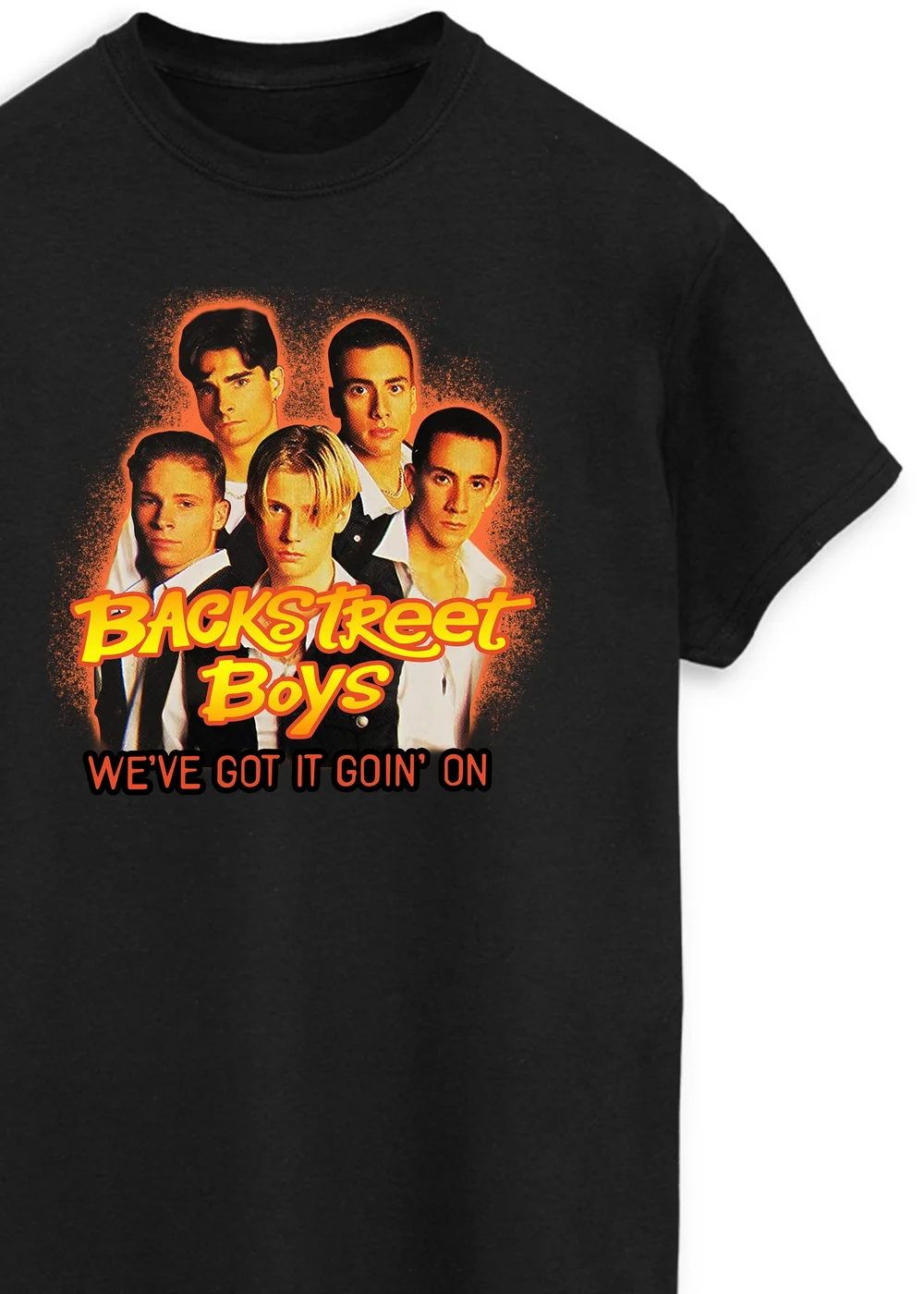 Spiral Galaxy Backstreet Boys We've Got It Women Black Boyfriend Fit T-Shirt - XXL Image 2