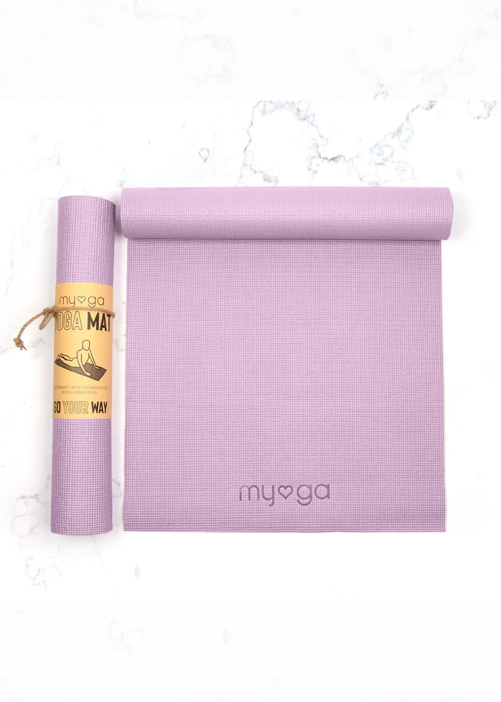 Myga Lilac Yoga Mat - No Size Image 1