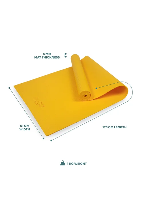Myga Mustard Yoga Mat - No Size Image 3