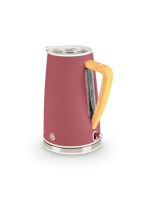 Swan Fuchsia Rose Nordic Style Cordless Kettle (1.7L) - One Size Image 1