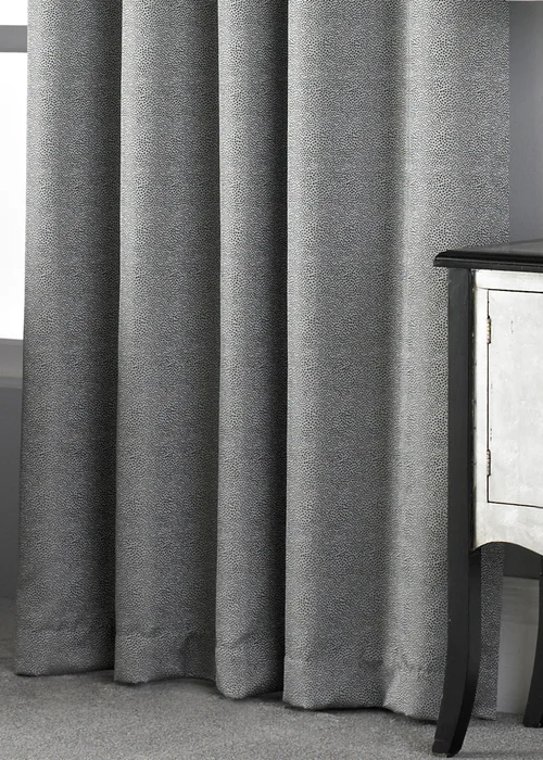 Paoletti Pendleton Jacquard Eyelet Curtains - 66W X 54D (168x137cm) Image 3