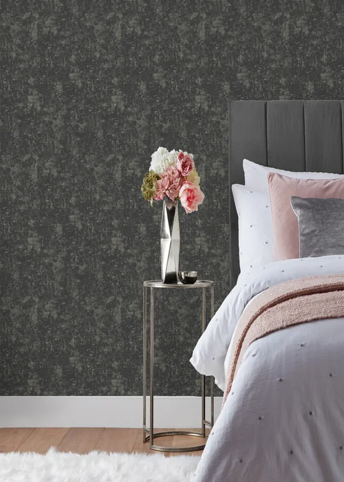 Paoletti Symphony Textured Vinyl Wallpaper (53 x 1050cm) - One Size Image 2