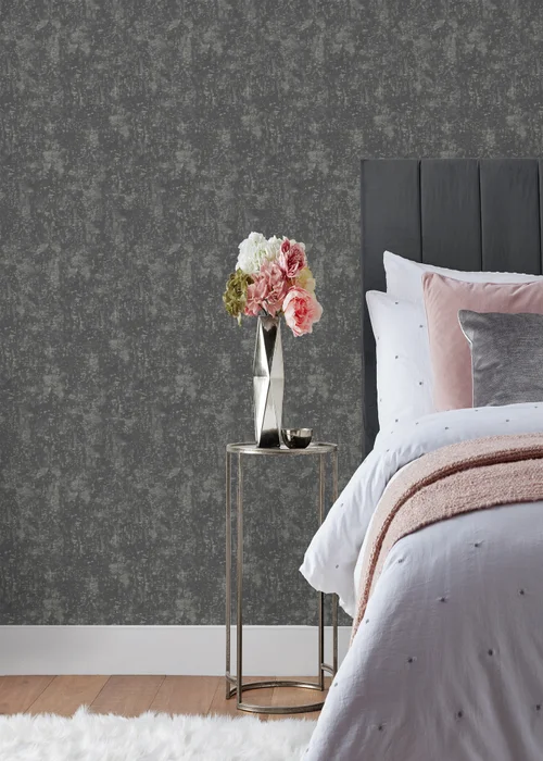 Paoletti Symphony Textured Vinyl Wallpaper (53 x 1050cm) - One Size Image 2