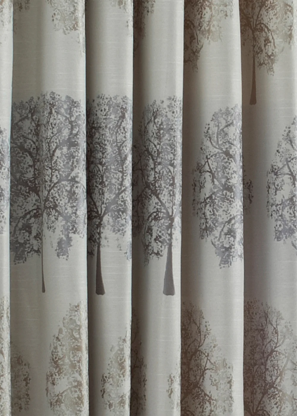 Paoletti Oakdale Motif Eyelet Curtains - 46W X 72D (117x183cm) Image 4