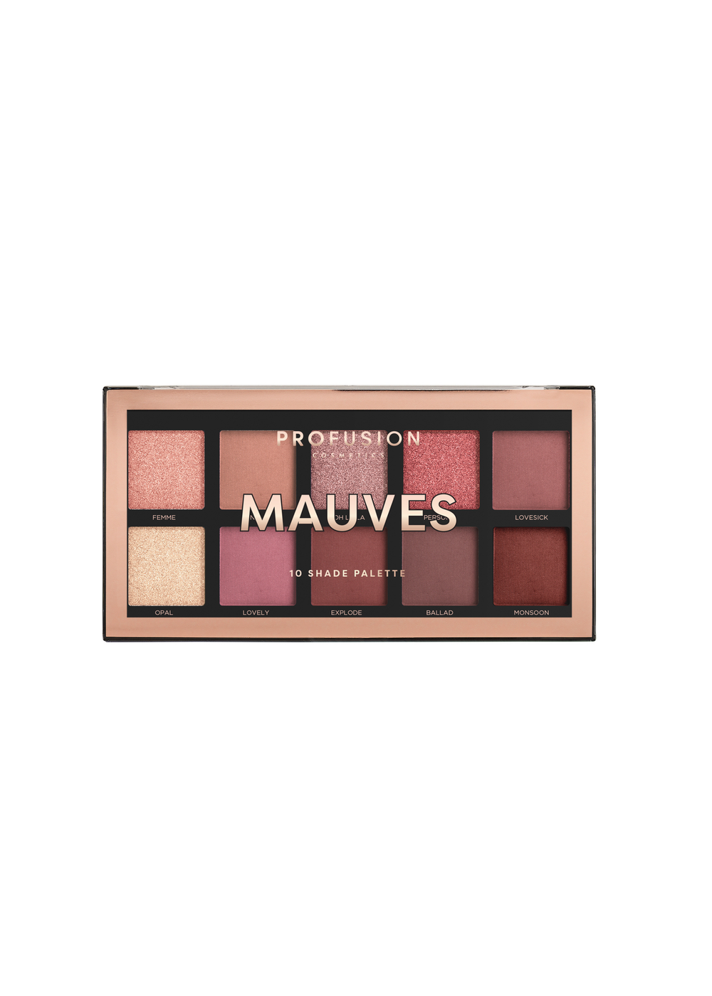 Profusion Cosmetics Brown Mini Artistry Mauves - One Size Image 1