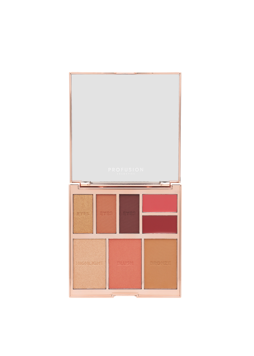 Profusion Cosmetics Bronze Full Face Palette Radiance - One Size Image 1