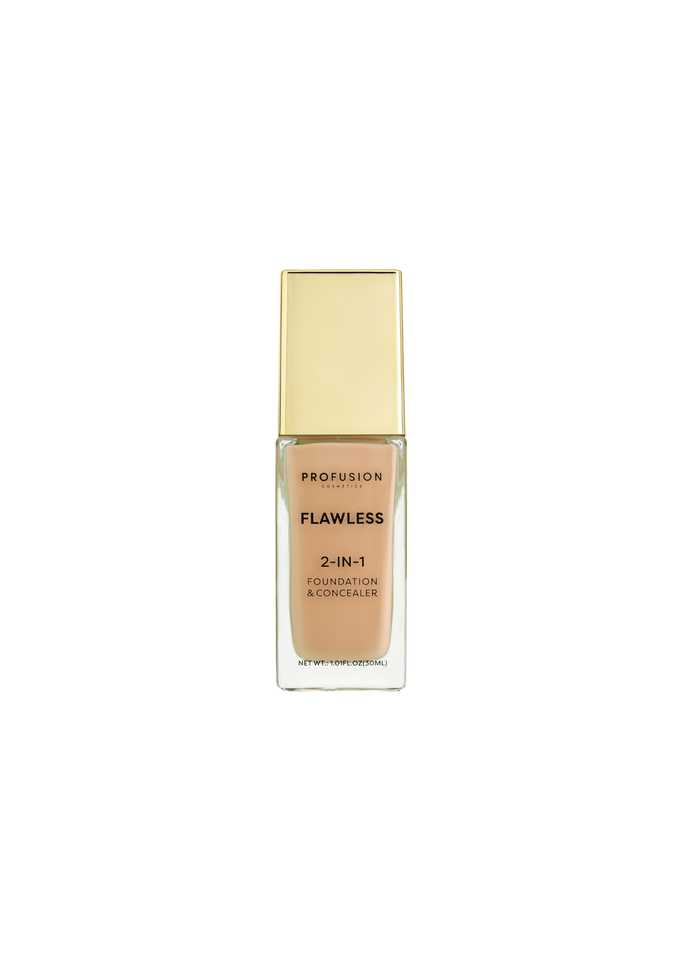 Profusion Cosmetics Flawless 2-in-1 Foundation & Concealer Neutral Tan - One Size Image 2