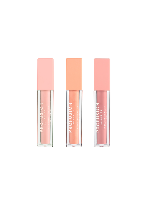 Profusion Cosmetics Pale Pink Lip Trio Nudes - One Size Image 1