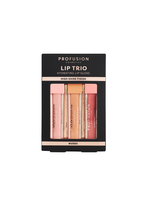 Profusion Cosmetics Pale Pink Lip Trio Nudes - One Size Image 3