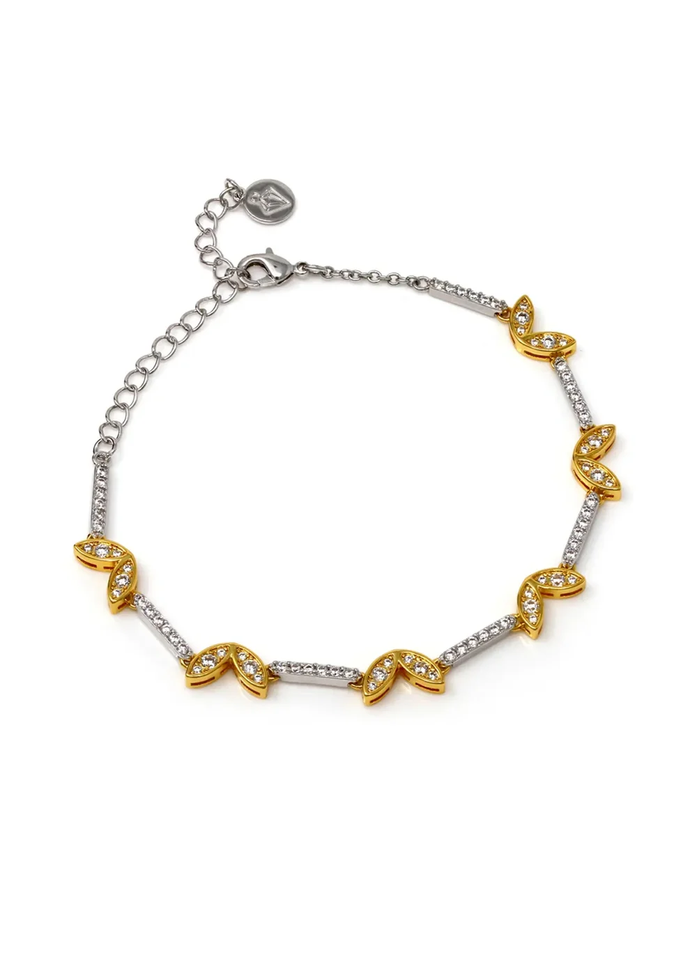 Say It With Silver Winged Bracelet - One Size Image 1