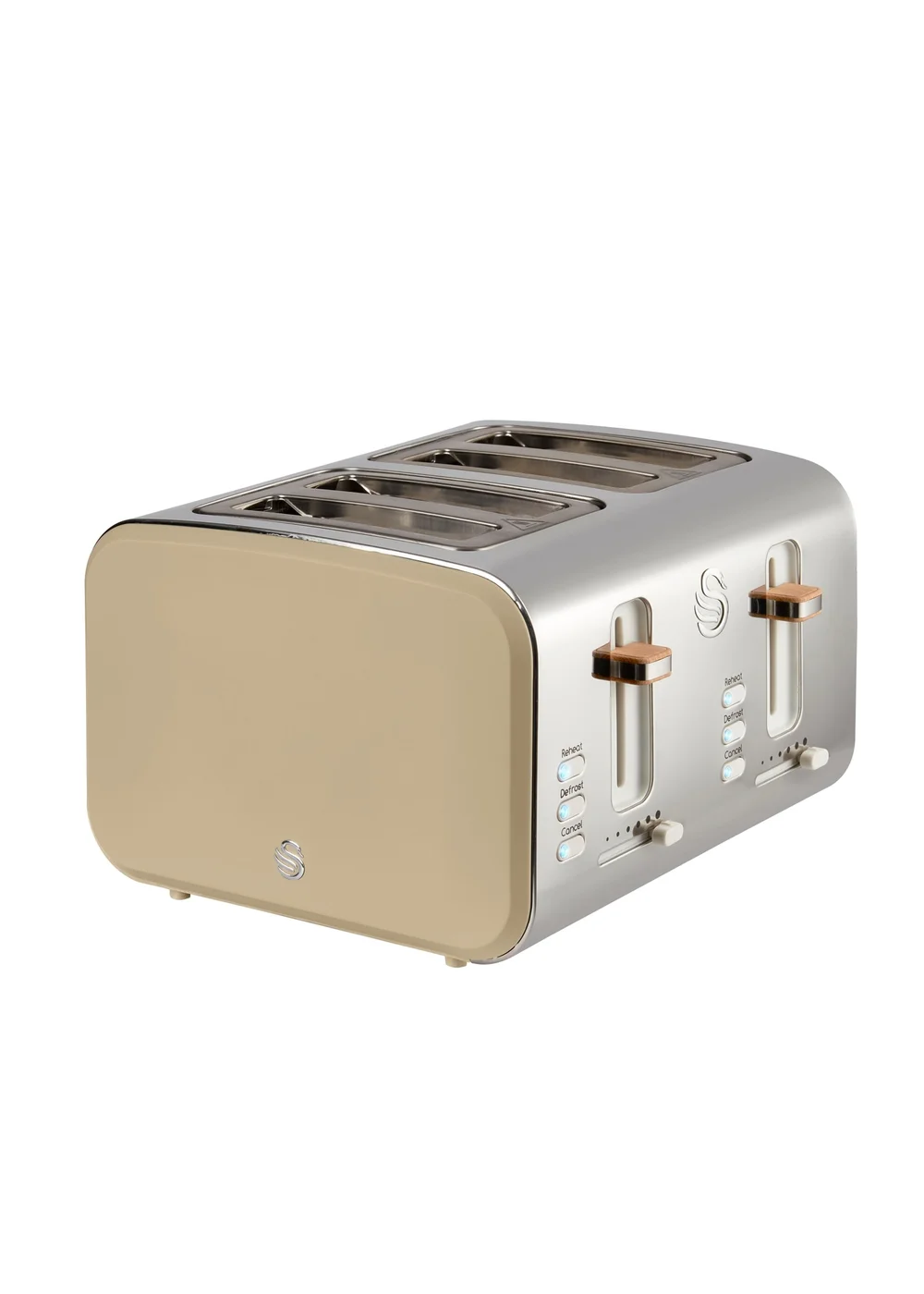 Swan 4 Slice Nordic Style Toaster - One Size Image 1