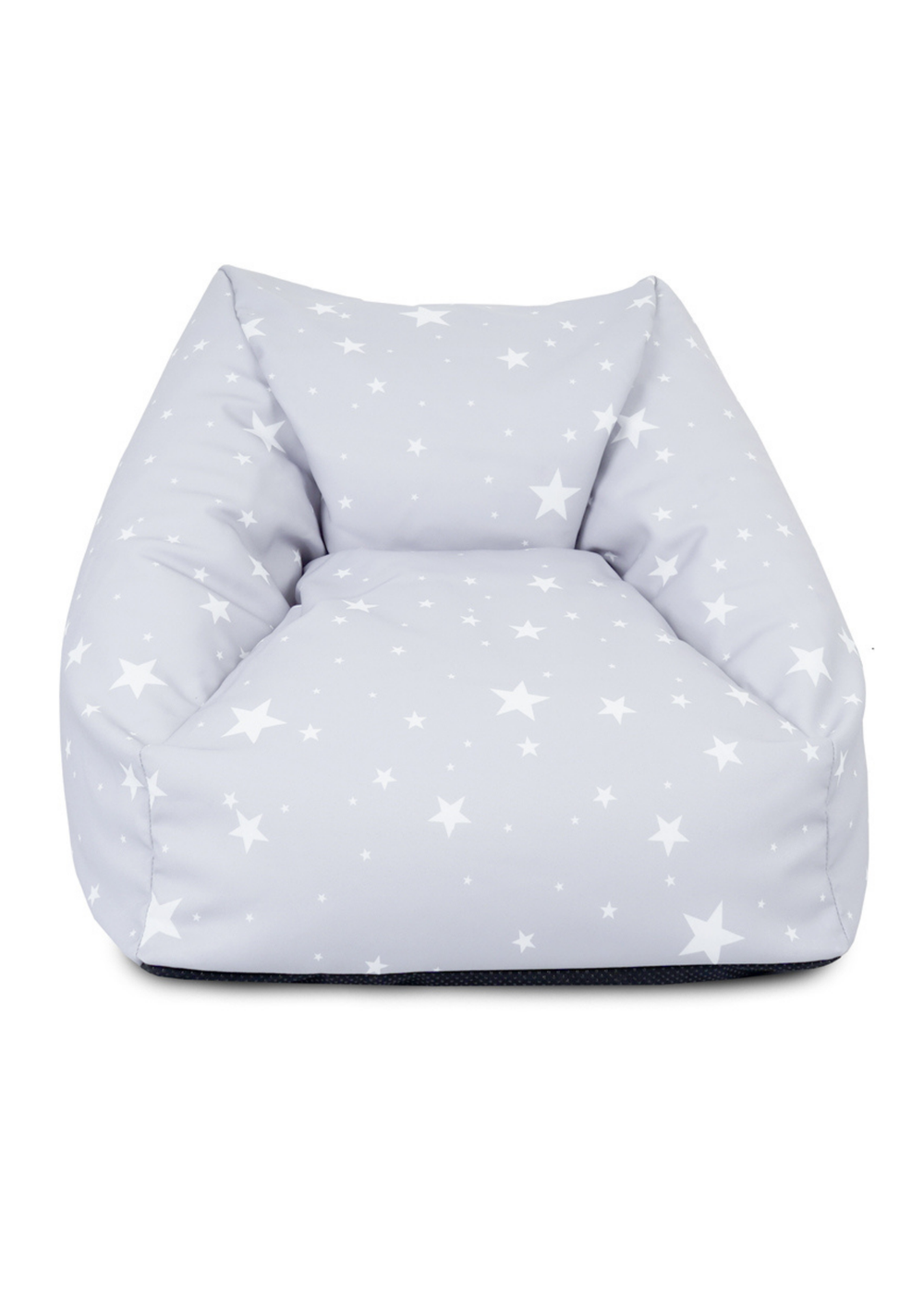 rucomfy Printed Kids Snuggle Chair Platinum Stars Beanbag - One Size Image 2