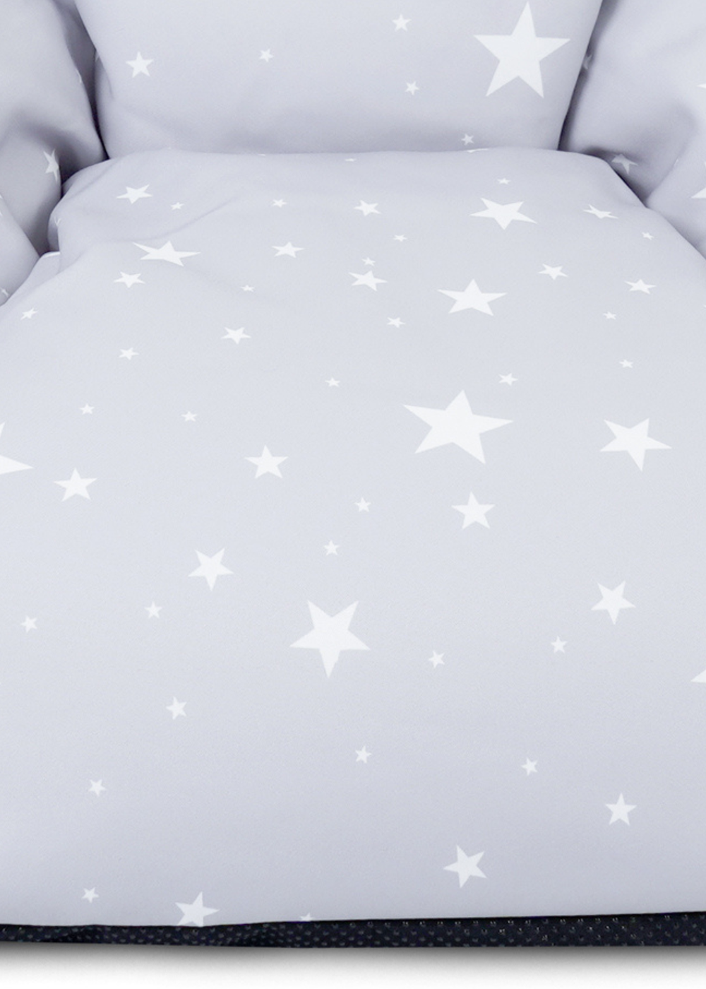 rucomfy Printed Kids Snuggle Chair Platinum Stars Beanbag - One Size Image 3