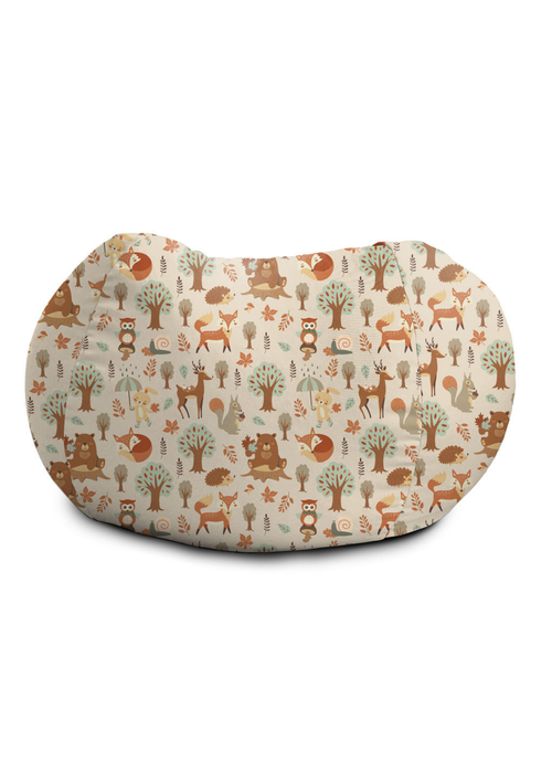rucomfy Printed Kids Slouchbag Woodland Walks Beanbag - One Size Image 3