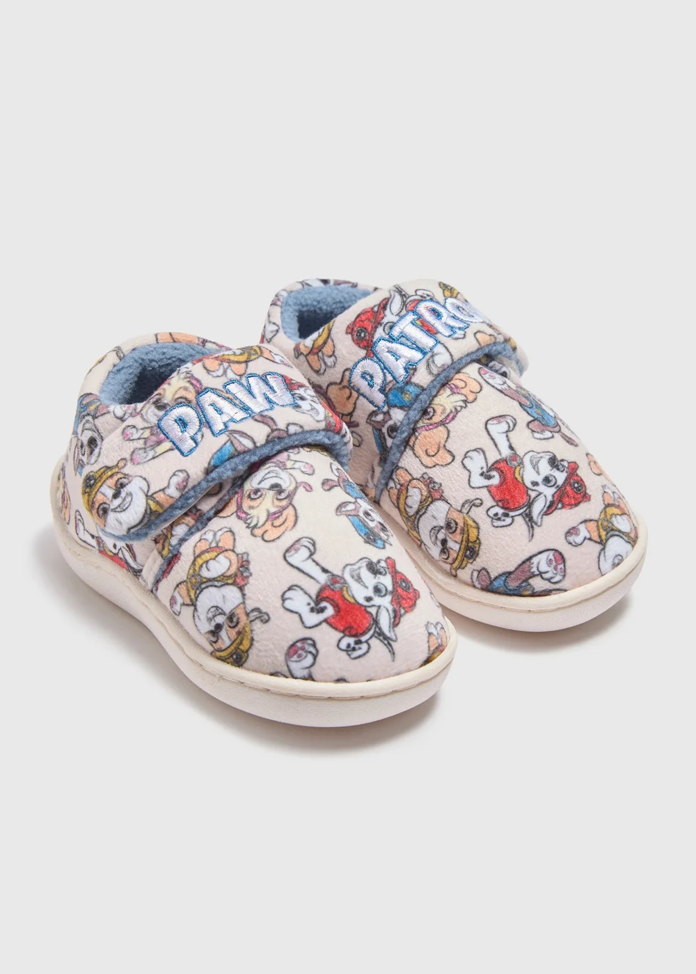 Paw Patrol Kids Beige Cupsole Slippers (Younger 4-12) - Size 4 Infants Image 1