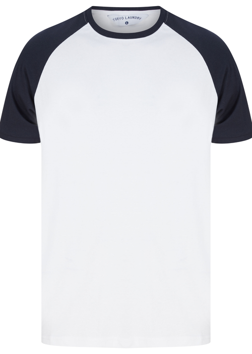 Tokyo Laundry White Raglan Short Sleeve T-Shirts 3-Pack - S Image 4