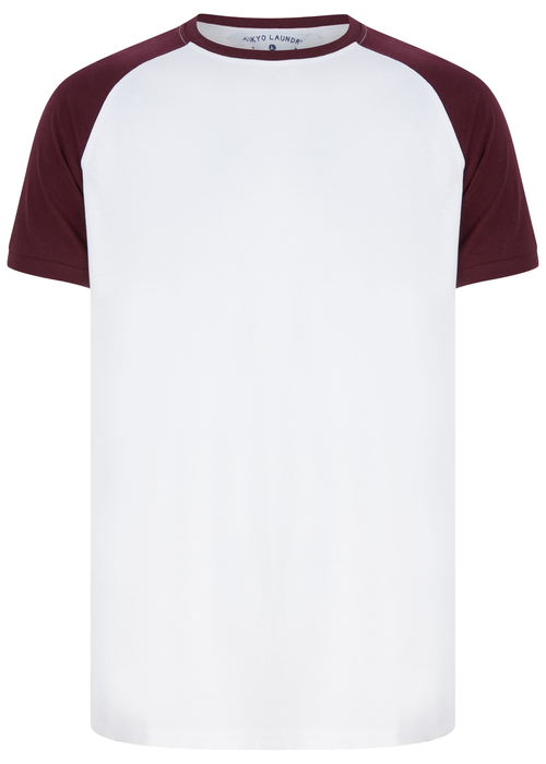 Tokyo Laundry White Raglan Short Sleeve T-Shirts 3-Pack - S Image 2