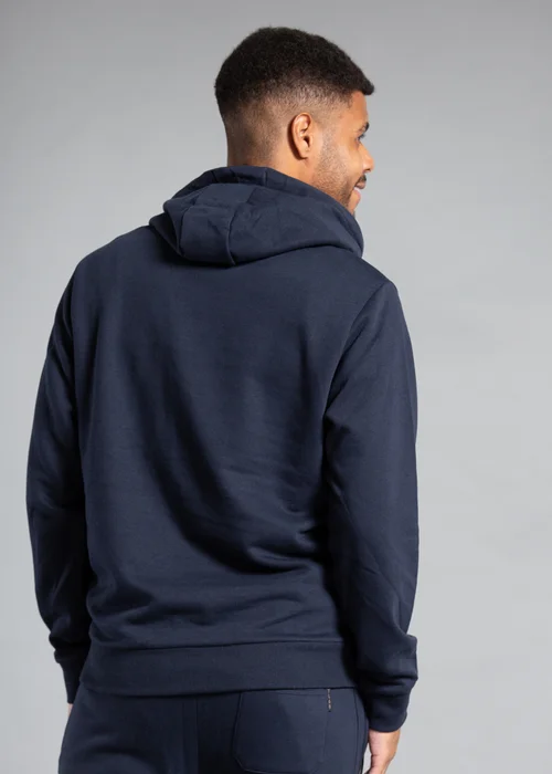 Tokyo Laundry Navy Zip Neckline Hoody - S Image 2