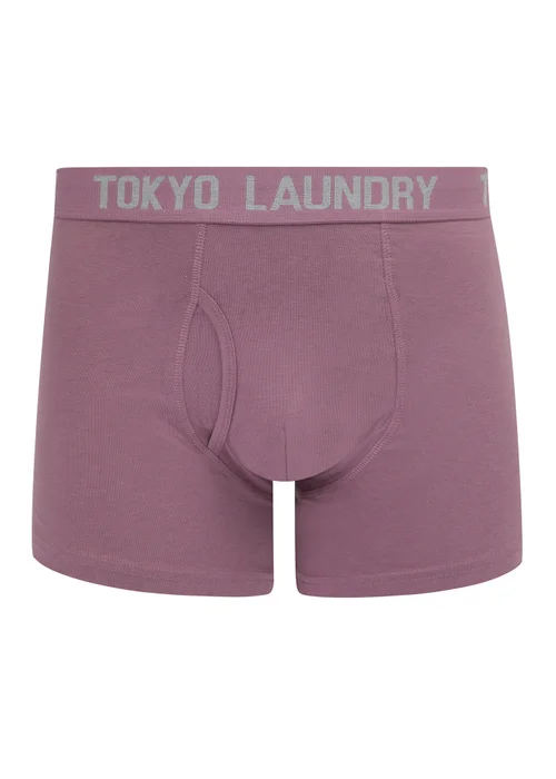Tokyo Laundry Grey Cotton 6-Pack Boxers - S Image 4