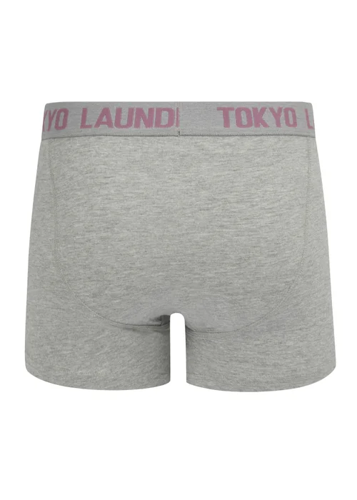 Tokyo Laundry Grey Cotton 6-Pack Boxers - S Image 3