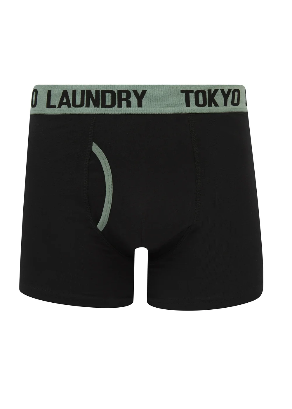 Tokyo Laundry Black & Grey Cotton 6-Pack Boxers - S Image 2