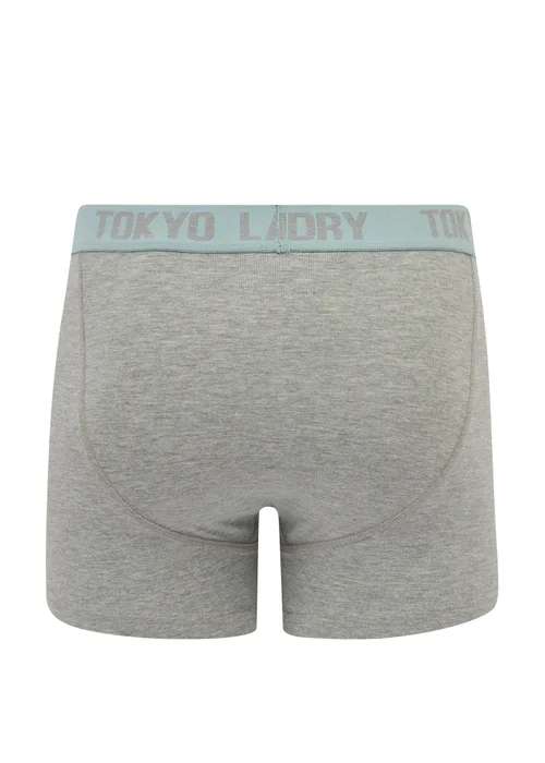 Tokyo Laundry Black & Grey Cotton 6-Pack Boxers - S Image 3