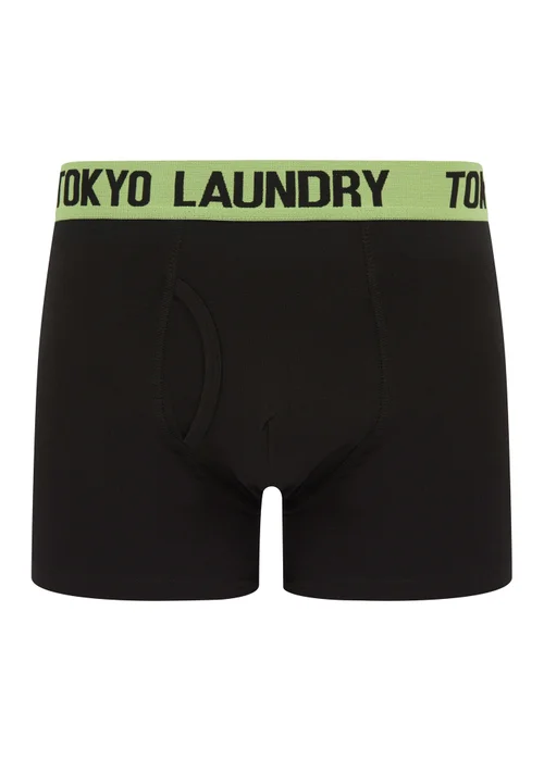 Tokyo Laundry Black Cotton 6-Pack Boxers - S Image 4