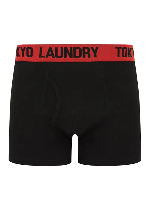 Tokyo Laundry Black Cotton 6-Pack Boxers - S Image 2