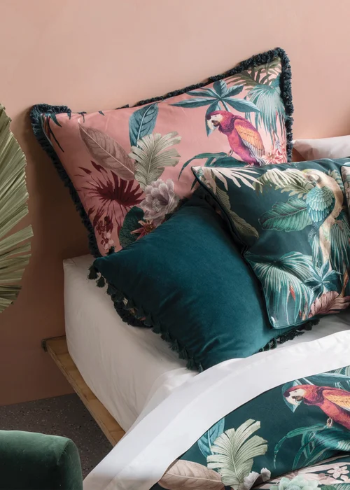 Linen House Fernanda Tropical Duvet Cover Set - Single Image 2