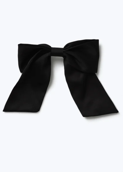 Muse Black Hair Bow - One Size Image 1