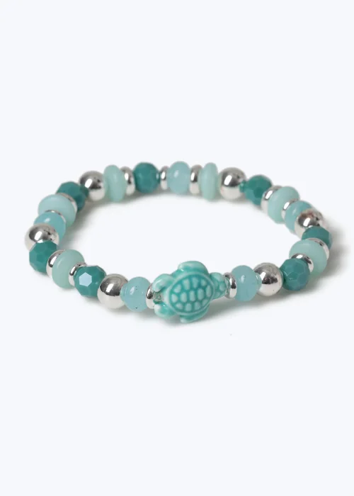 Muse Blue Turtle Bracelet - One Size Image 1