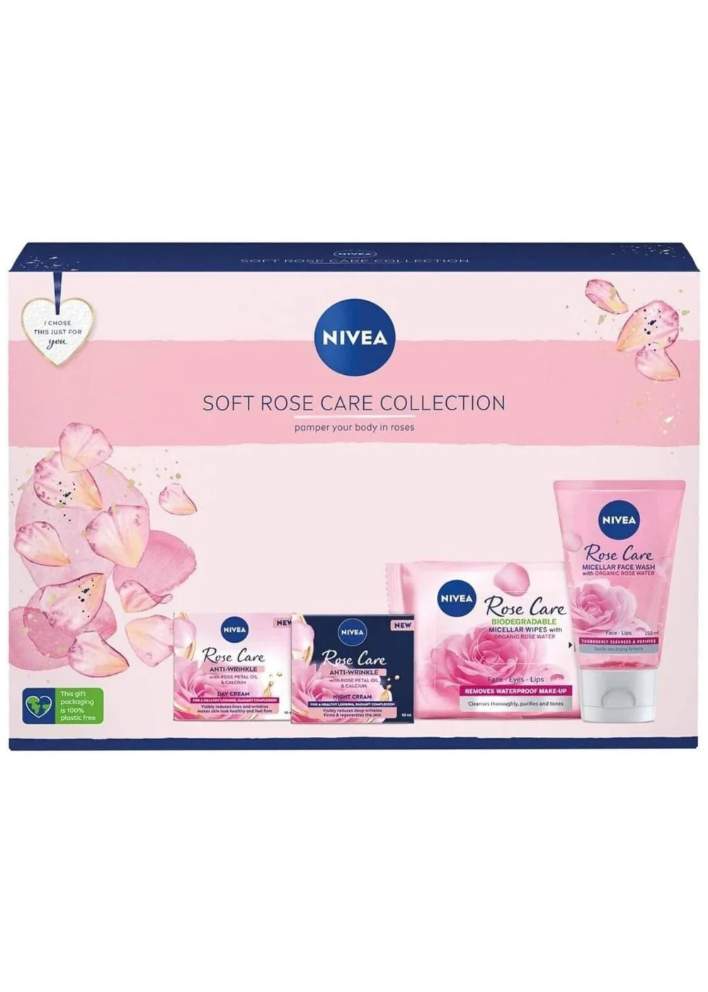 Nivea Pale Pink Soft Rose Care Set - One Size Image 2