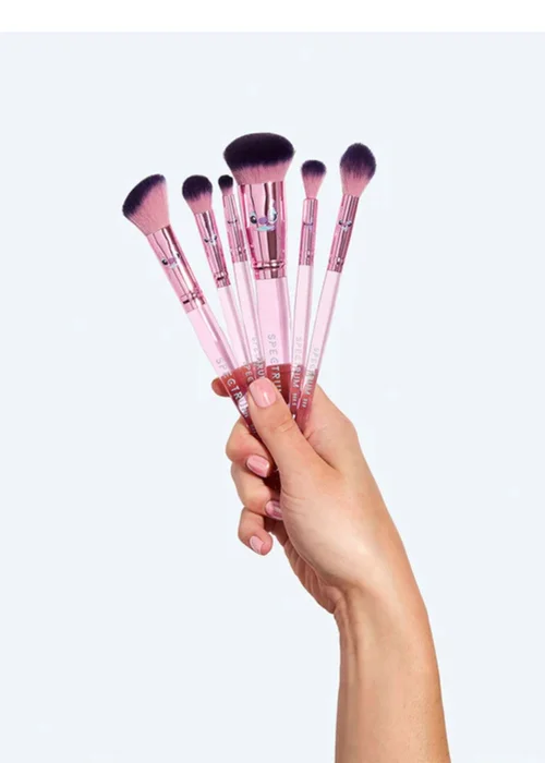 Spectrum x Disney Stitch Angel Makeup Purple Brush Set - One Size Image 2