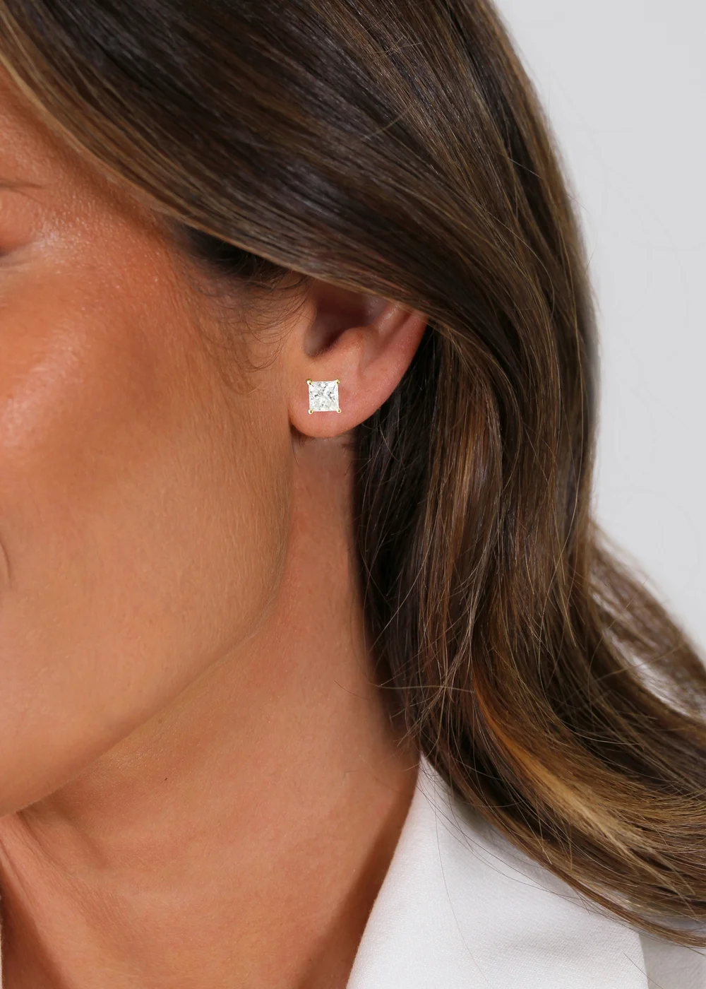 Say It With Gold Princess Earrings - One Size Image 2